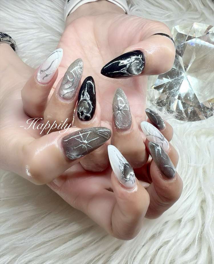 モノトーンロング