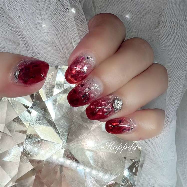 秋色セルフネイル