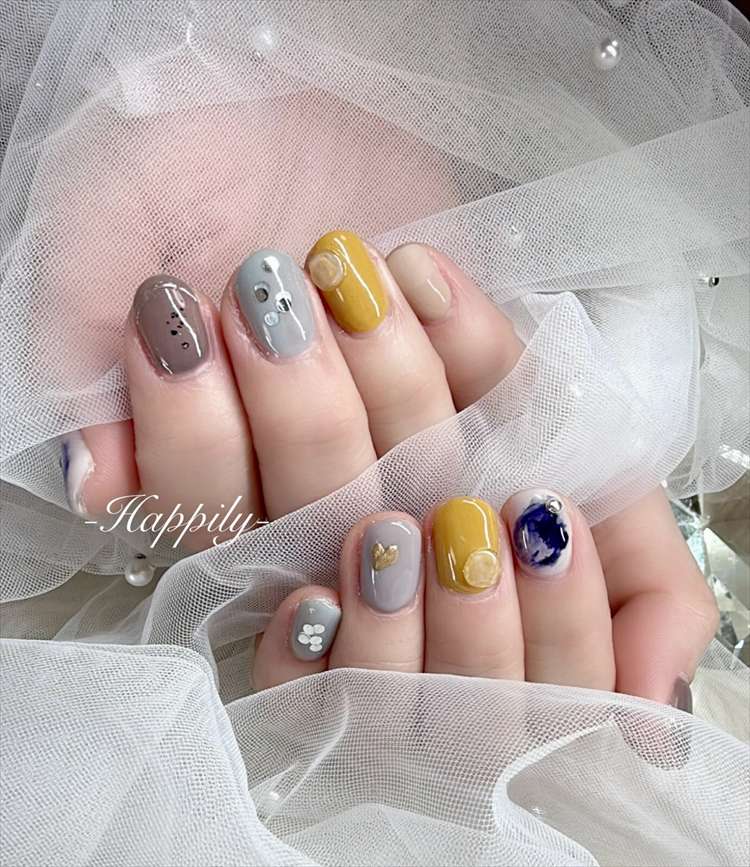 カラーニュアンスネイル