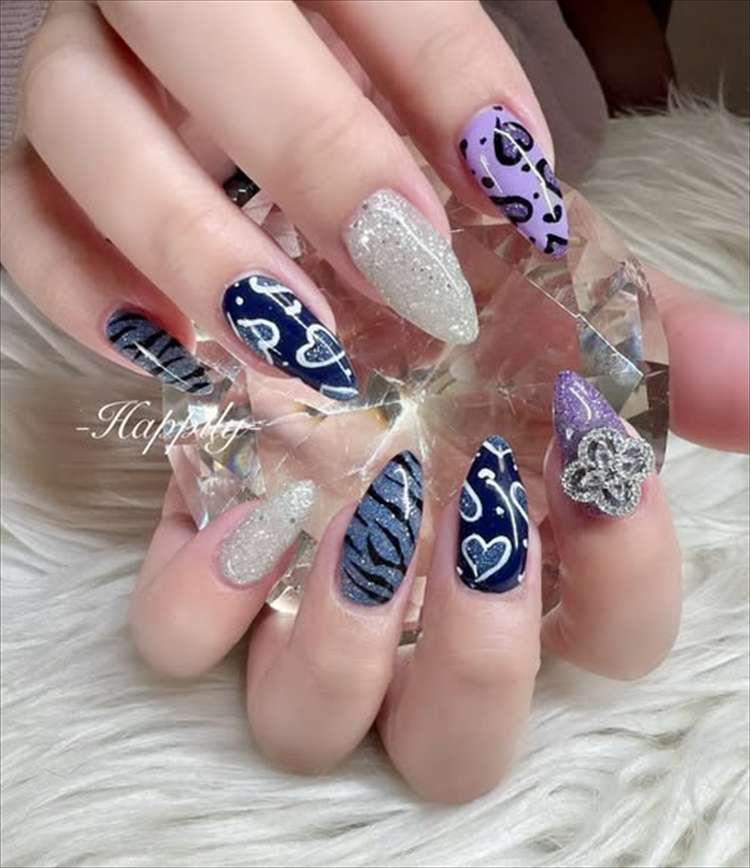 パープルレオパード