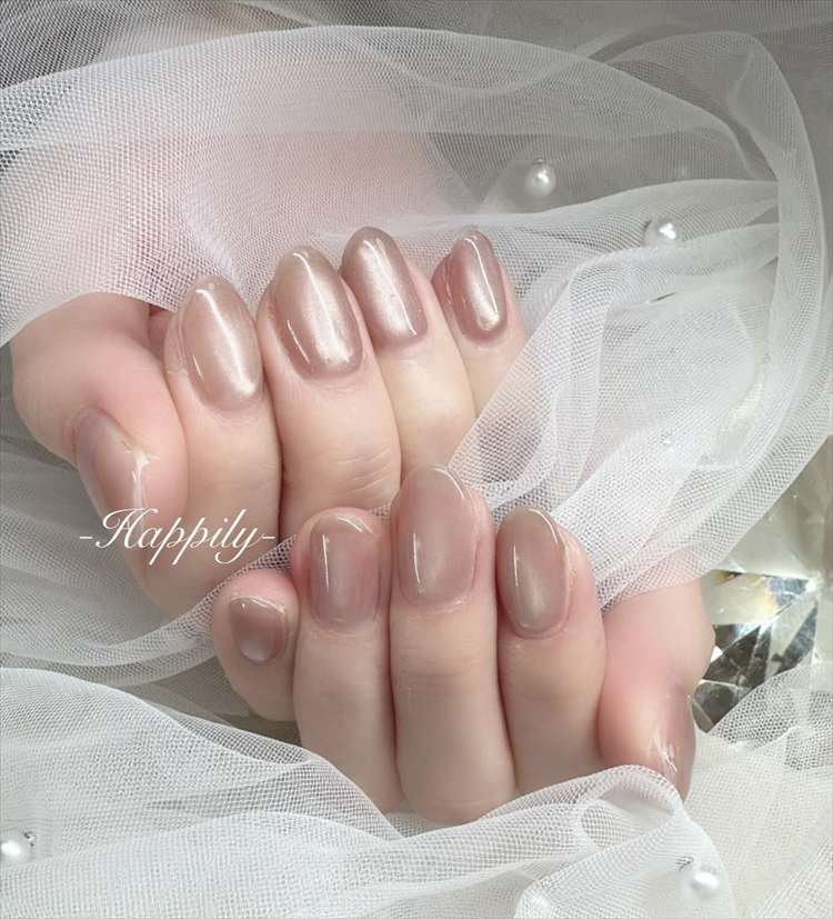 ピンクブラウン奥行マグネット