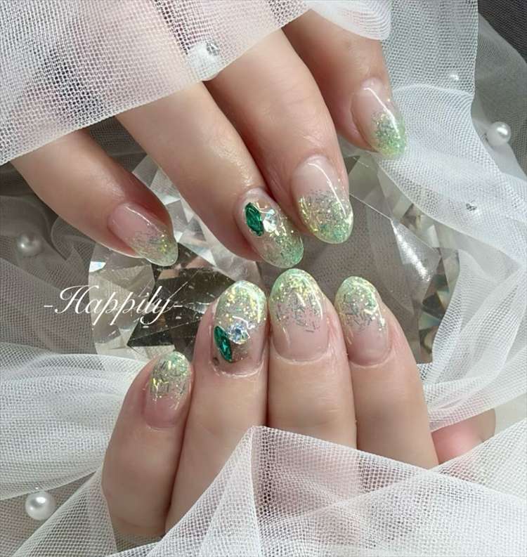 グリーングラデーション