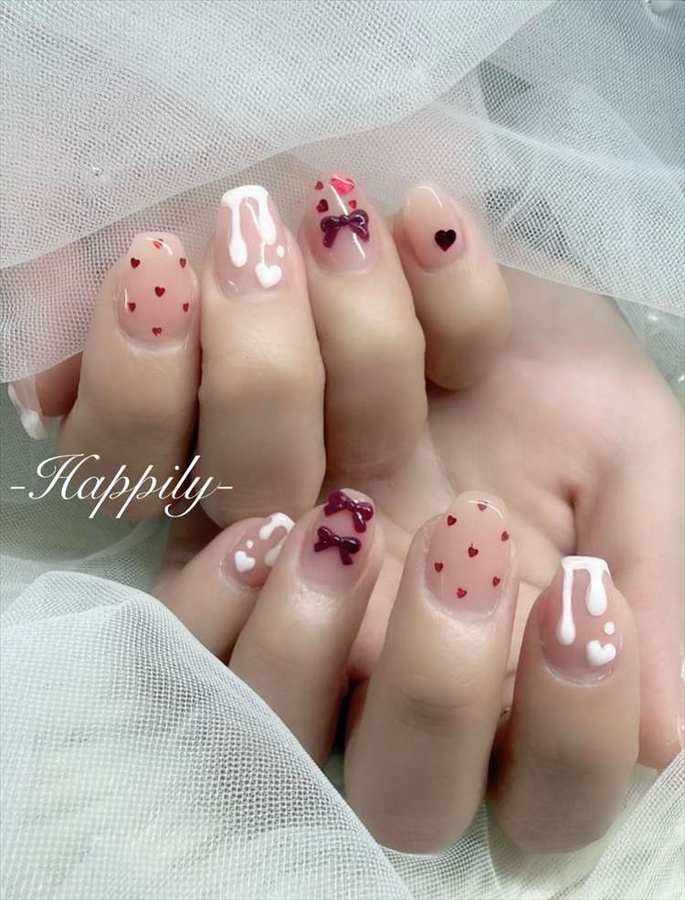 リボン＆ドットバレンタイン