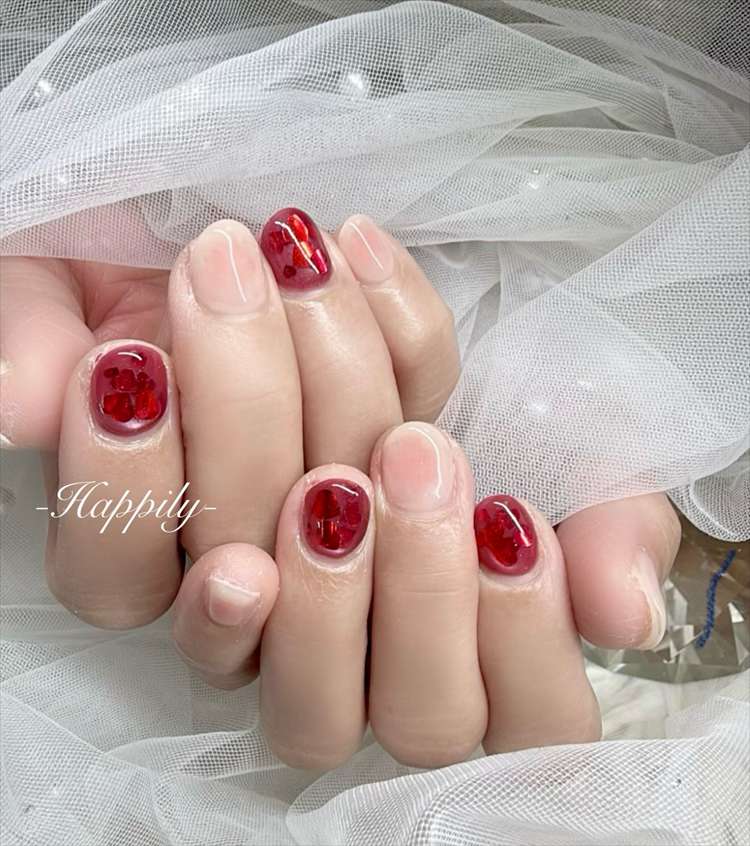 バレンタイン風ハートホロ