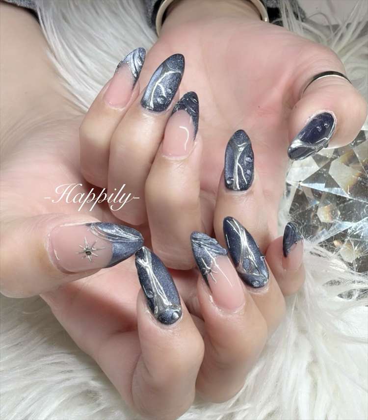 ネイビーマグネット