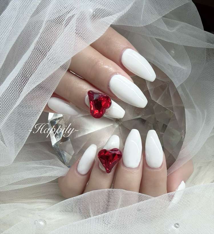 白＆ハートビジュ