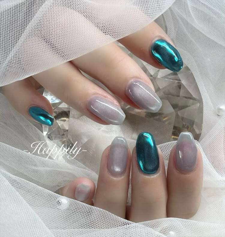 ブルー系マグネット&ミラー