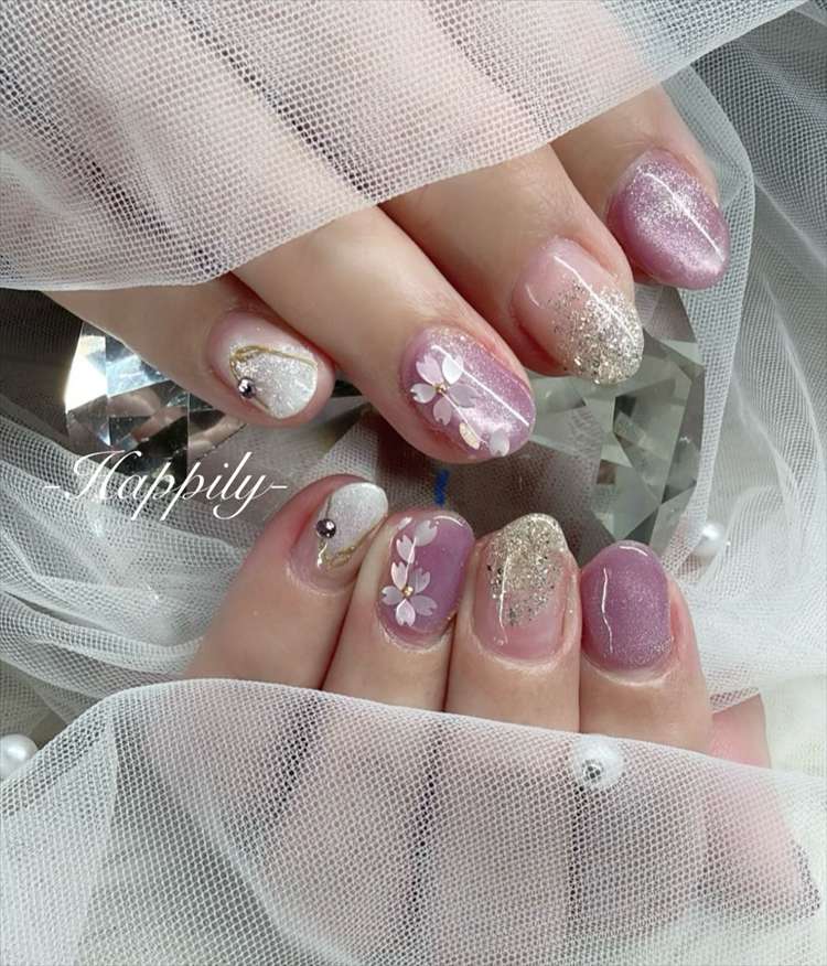 お花見nail