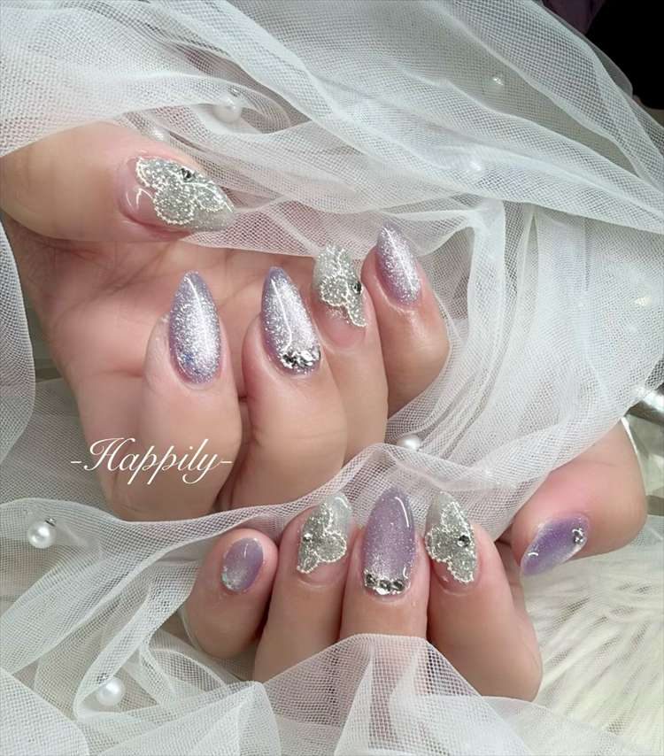 ヴァンクリ風nail