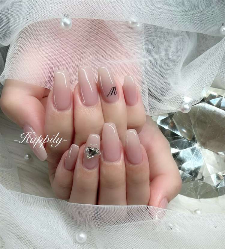 イニシャルとハート