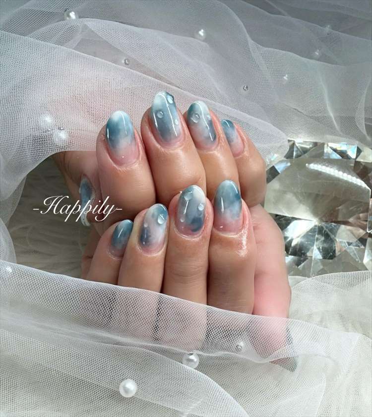 梅雨ネイル