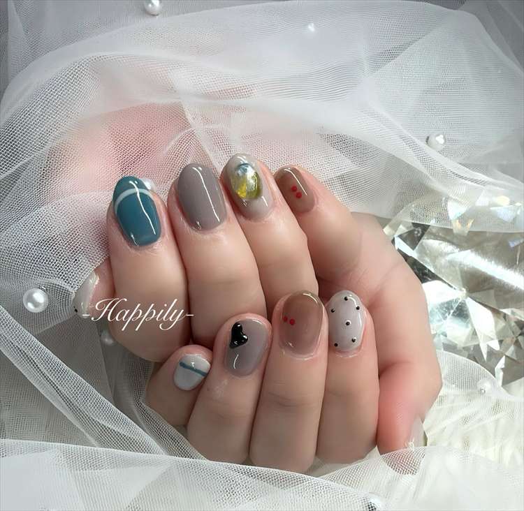 大人ニュアンスネイル 大人ニュアンスネイル