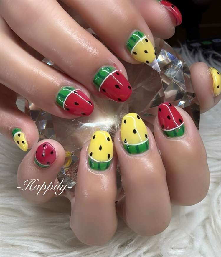 スイカネイル